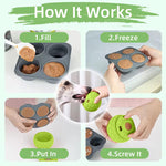 How the Pup Pop interactive dog toy works