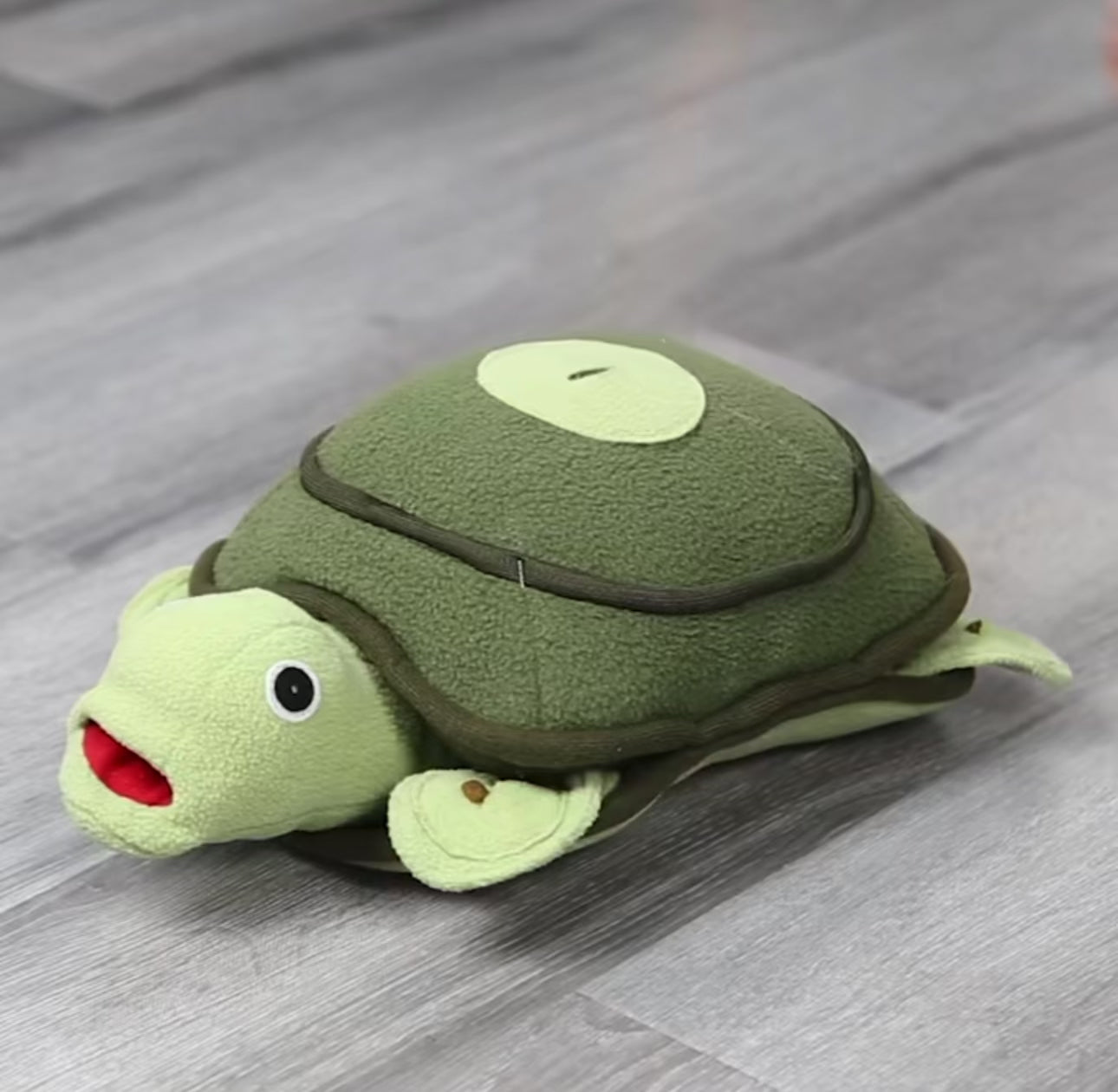 plush snuffle dog toy